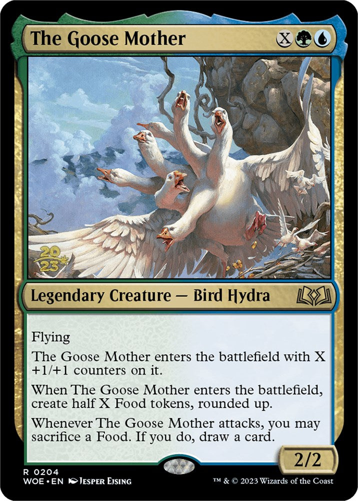 The Goose Mother [Wilds of Eldraine Prerelease Promos] | Silver Goblin