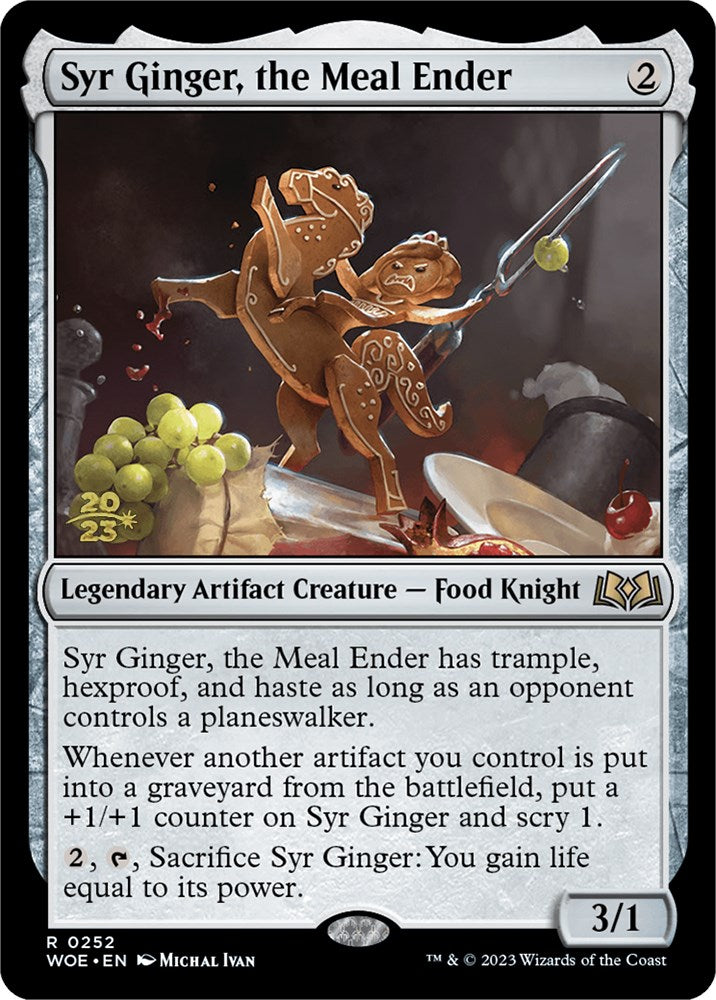 Syr Ginger, the Meal Ender [Wilds of Eldraine Prerelease Promos] | Silver Goblin