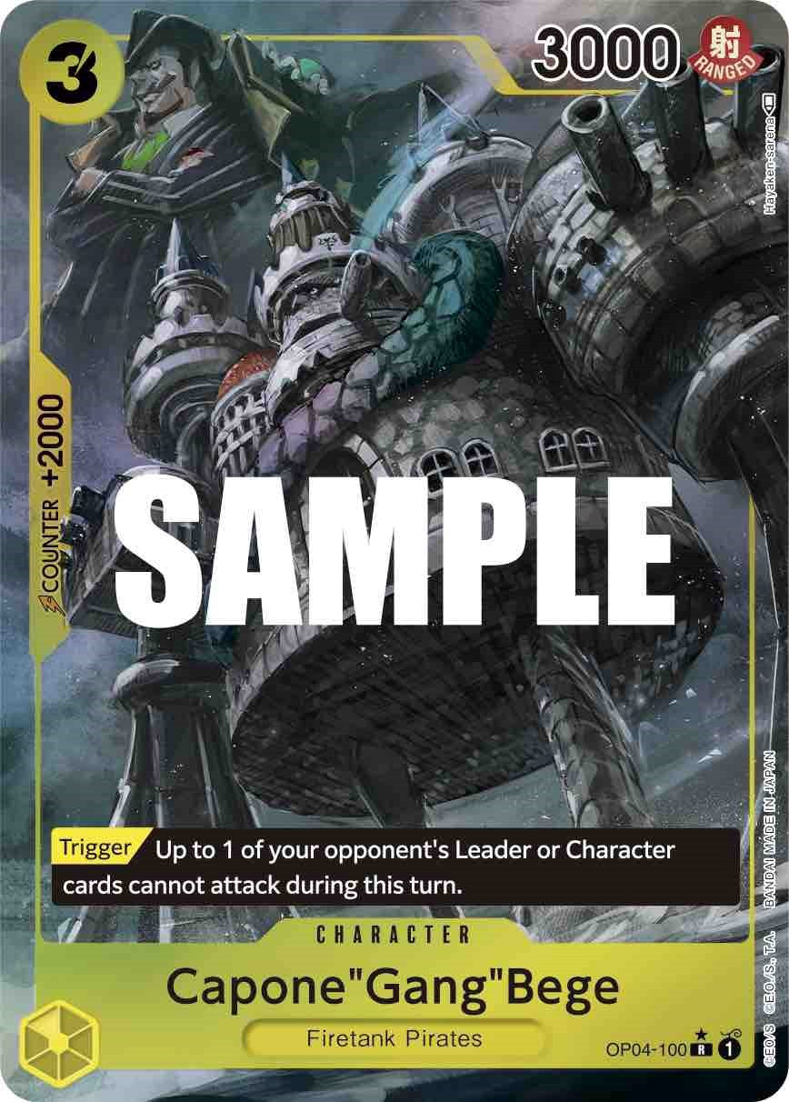 Capone"Gang"Bege (Alternate Art) [Kingdoms of Intrigue] | Silver Goblin