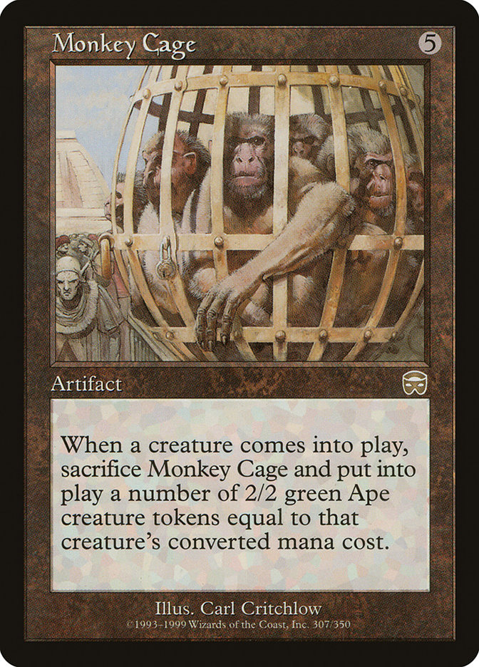 Monkey Cage [Mercadian Masques] | Silver Goblin