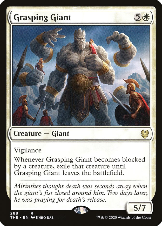 Grasping Giant [Theros Beyond Death] | Silver Goblin