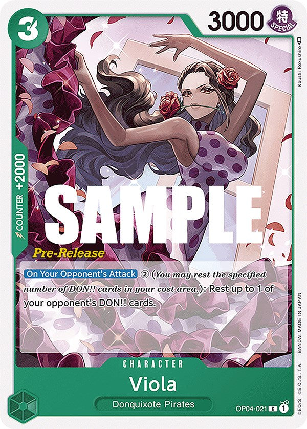 Viola [Kingdoms of Intrigue Pre-Release Cards] | Silver Goblin