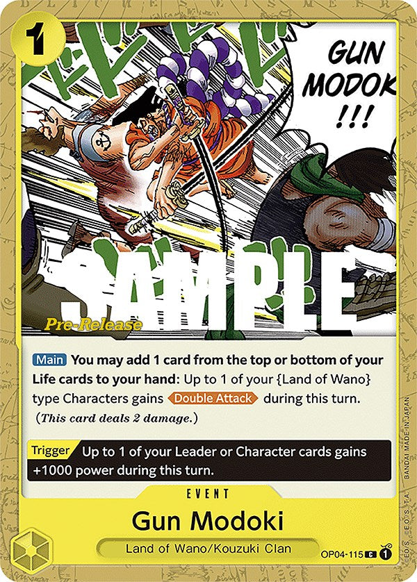 Gun Modoki [Kingdoms of Intrigue Pre-Release Cards] | Silver Goblin