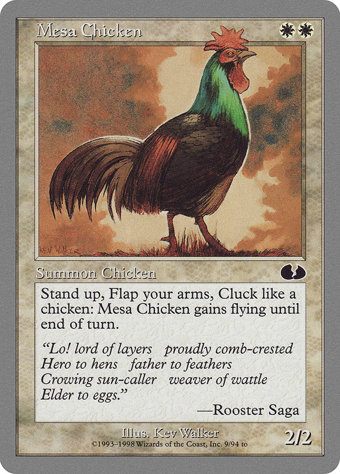 Mesa Chicken [Unglued] | Silver Goblin