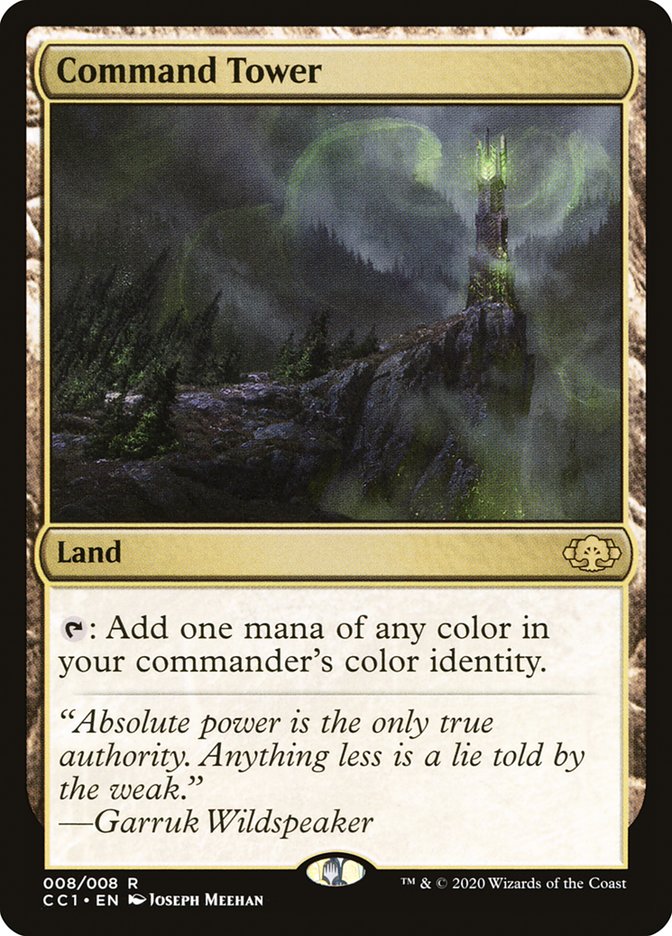 Command Tower [Commander Collection: Green] | Silver Goblin
