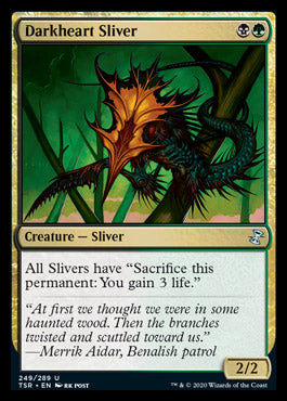 Darkheart Sliver [Time Spiral Remastered] | Silver Goblin