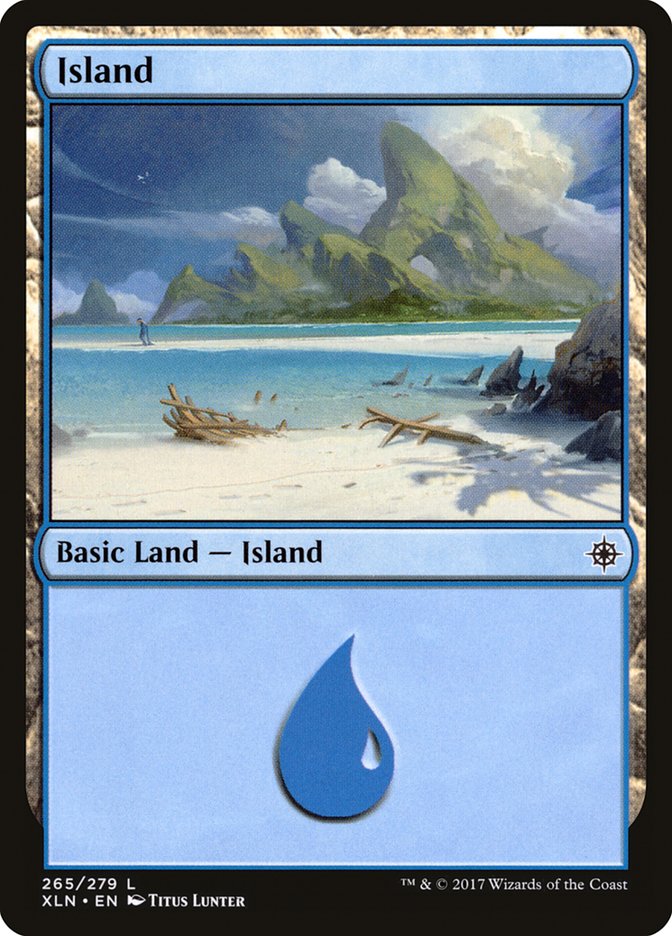 Island (265) [Ixalan] | Silver Goblin