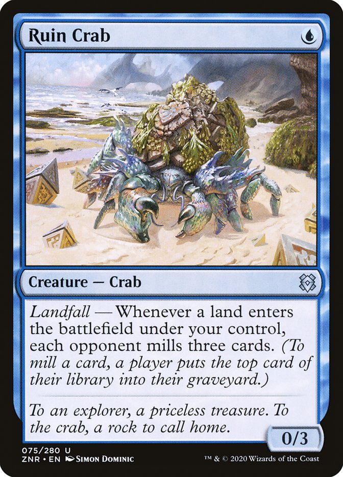Ruin Crab [Zendikar Rising] | Silver Goblin