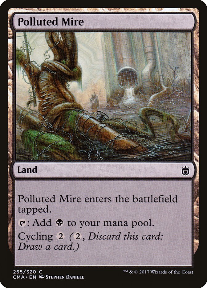 Polluted Mire [Commander Anthology] | Silver Goblin