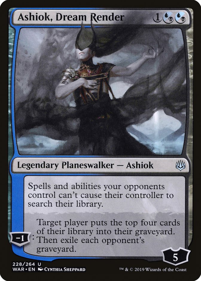 Ashiok, Dream Render [War of the Spark] | Silver Goblin