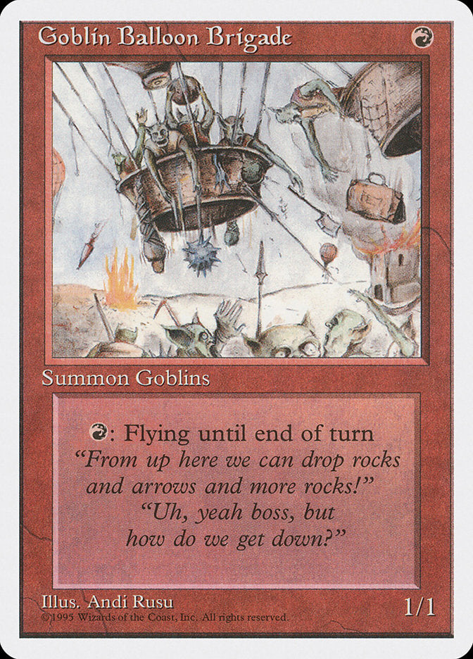 Goblin Balloon Brigade [Fourth Edition] | Silver Goblin