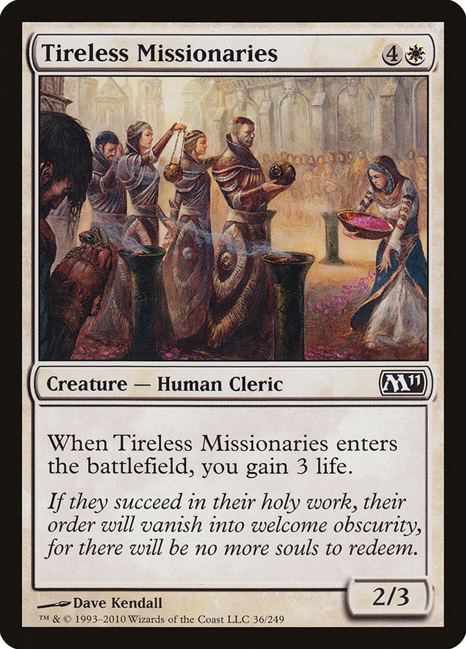 Tireless Missionaries [Magic 2011] | Silver Goblin