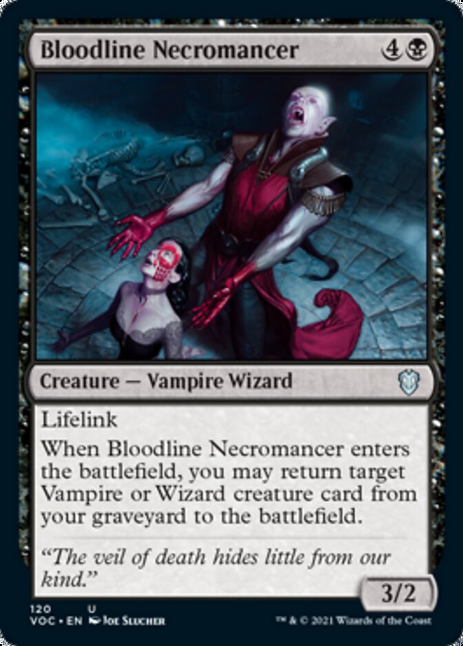 Bloodline Necromancer [Innistrad: Crimson Vow Commander] | Silver Goblin