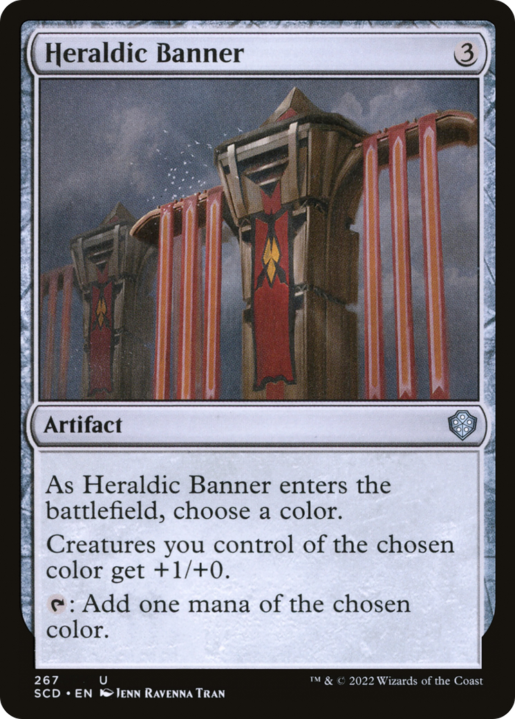 Heraldic Banner [Starter Commander Decks] | Silver Goblin