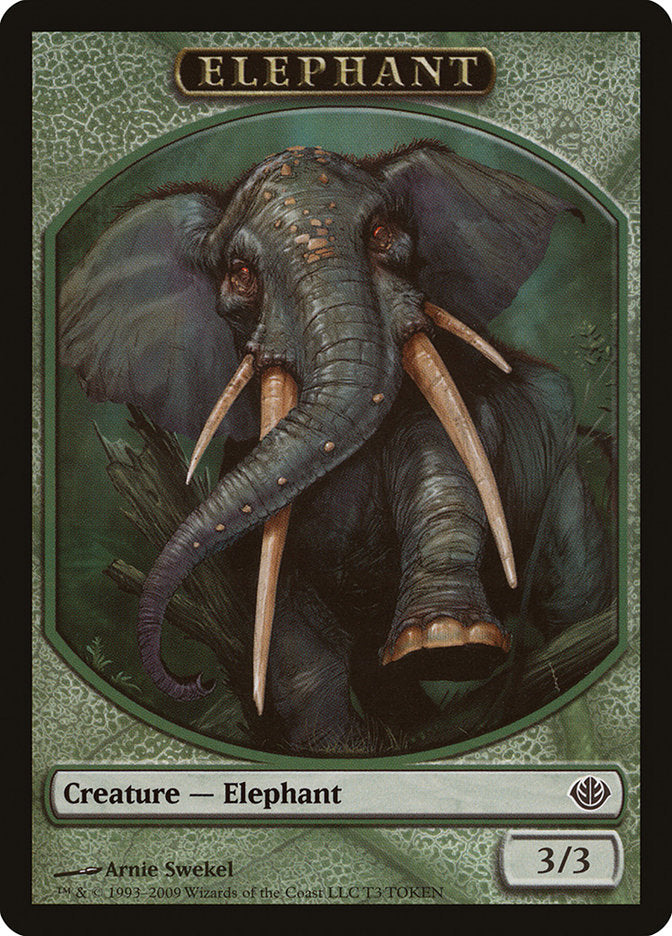 Elephant Token [Duel Decks: Garruk vs. Liliana Tokens] | Silver Goblin