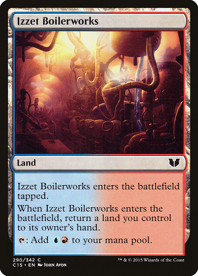 Izzet Boilerworks [Commander 2015] | Silver Goblin