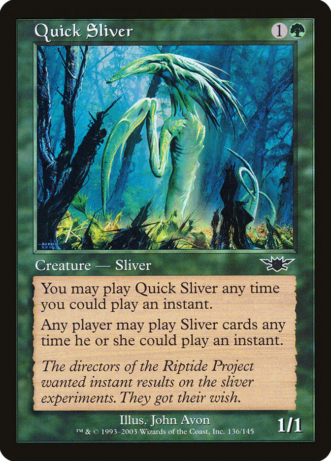 Quick Sliver [Legions] | Silver Goblin