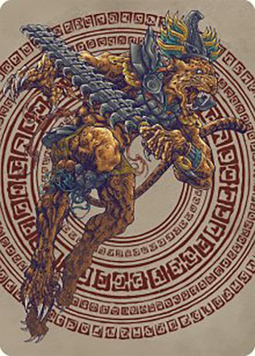 Sovereign Okinec Ahau Art Card [The Lost Caverns of Ixalan Art Series] | Silver Goblin
