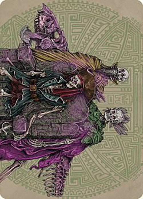 Throne of the Grim Captain Art Card [The Lost Caverns of Ixalan Art Series] | Silver Goblin