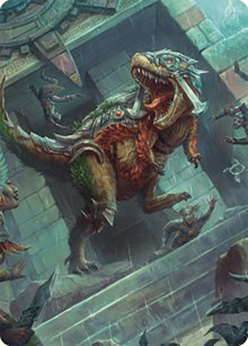 Carnage Tyrant Art Card [The Lost Caverns of Ixalan Art Series] | Silver Goblin