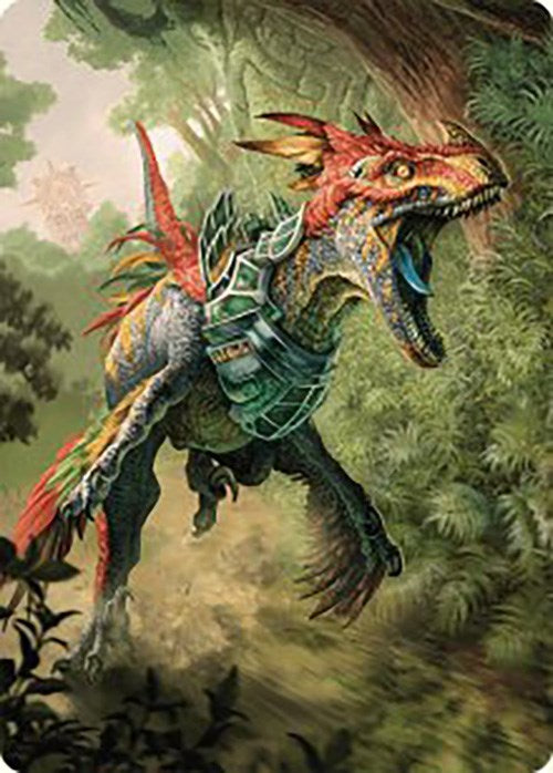 Dinosaur Token Art Card [The Lost Caverns of Ixalan Art Series] | Silver Goblin