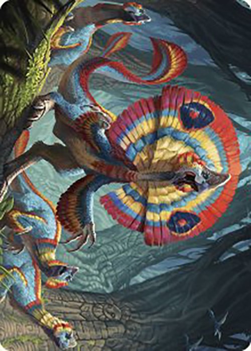 Sunfrill Imitator Art Card [The Lost Caverns of Ixalan Art Series] | Silver Goblin