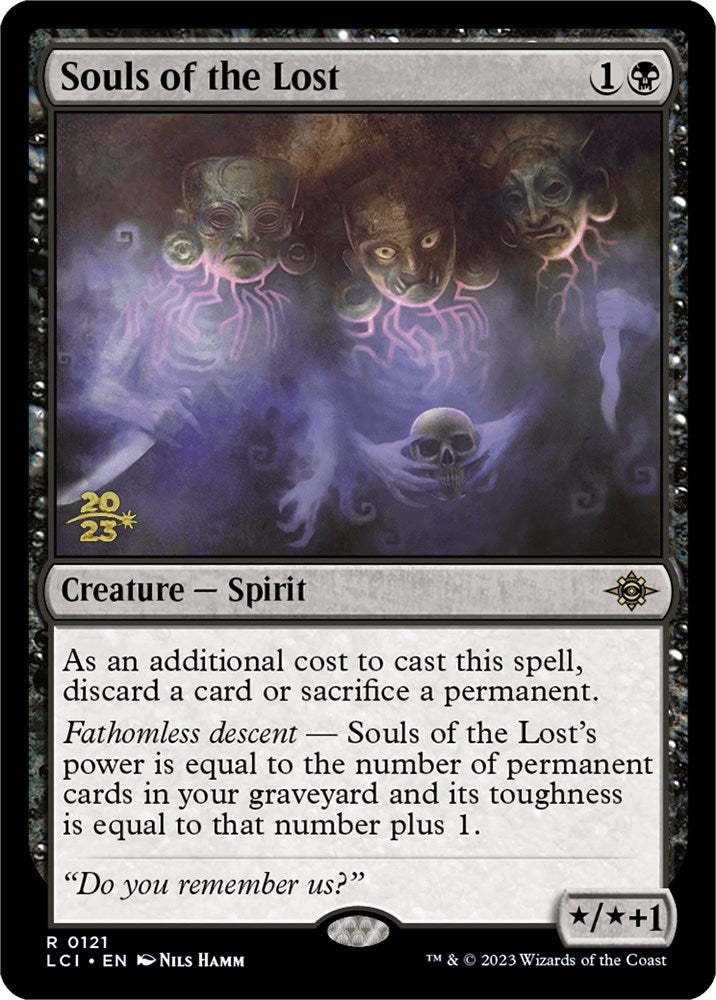 Souls of the Lost [The Lost Caverns of Ixalan Prerelease Cards] | Silver Goblin