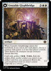 Unstable Glyphbridge // Sandswirl Wanderglyph [The Lost Caverns of Ixalan Prerelease Cards] | Silver Goblin