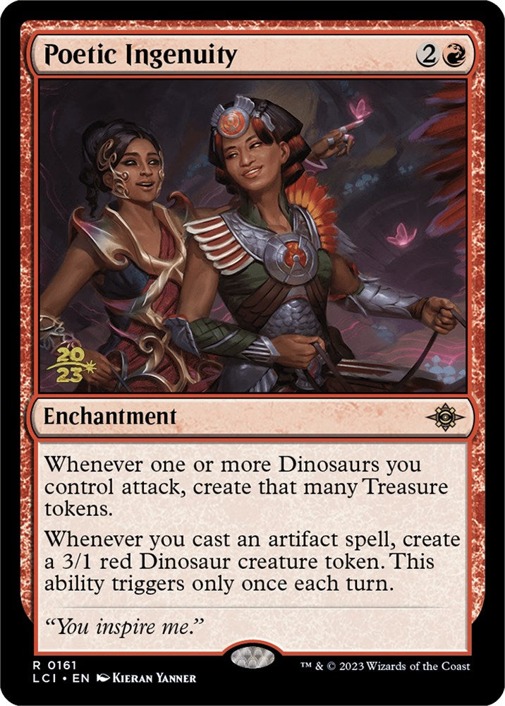 Poetic Ingenuity [The Lost Caverns of Ixalan Prerelease Cards] | Silver Goblin