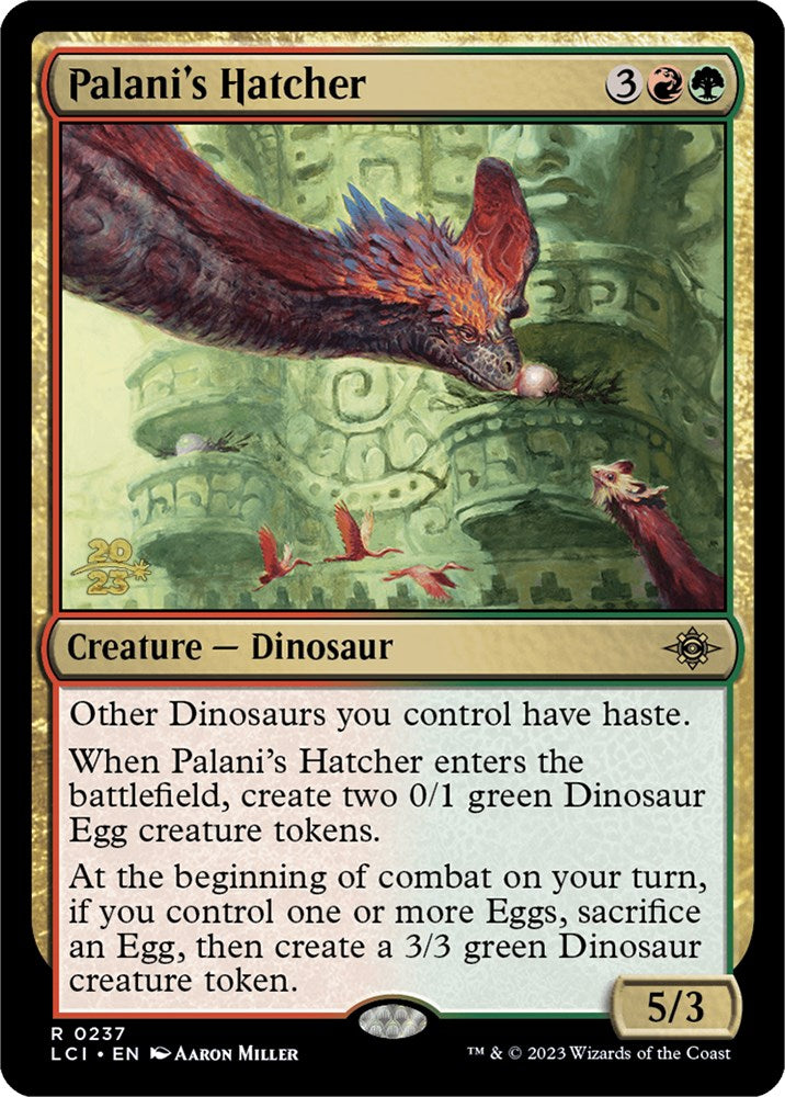 Palani's Hatcher [The Lost Caverns of Ixalan Prerelease Cards] | Silver Goblin