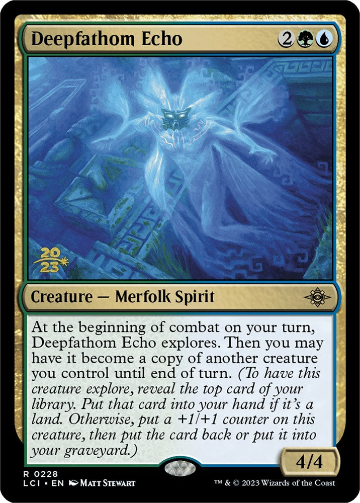 Deepfathom Echo [The Lost Caverns of Ixalan Prerelease Cards] | Silver Goblin