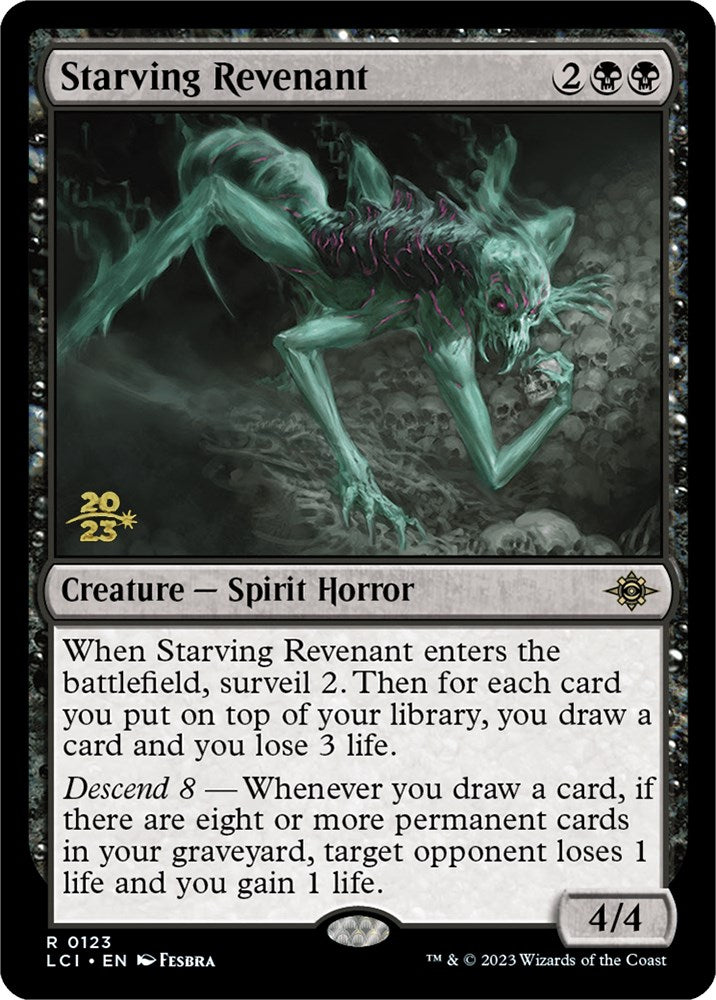 Starving Revenant [The Lost Caverns of Ixalan Prerelease Cards] | Silver Goblin