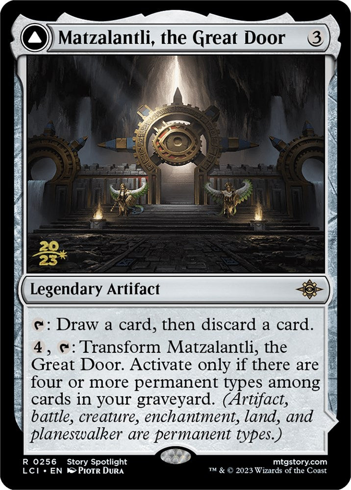 Matzalantli, the Great Door // The Core [The Lost Caverns of Ixalan Prerelease Cards] | Silver Goblin