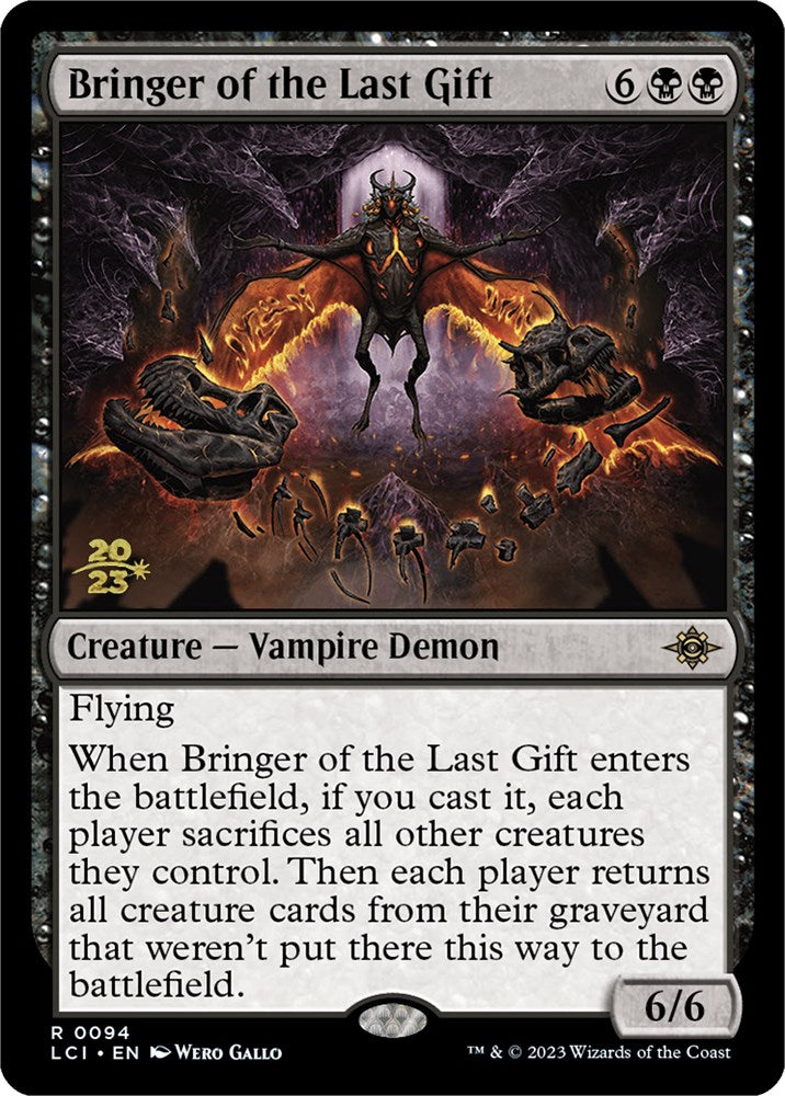 Bringer of the Last Gift [The Lost Caverns of Ixalan Prerelease Cards] | Silver Goblin