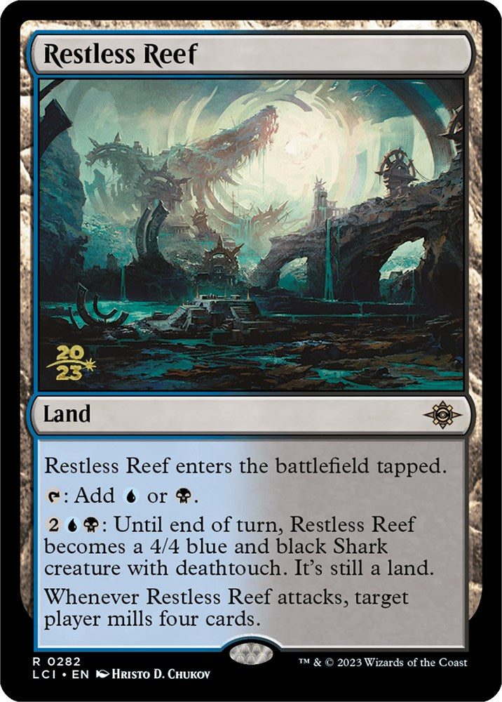 Restless Reef [The Lost Caverns of Ixalan Prerelease Cards] | Silver Goblin