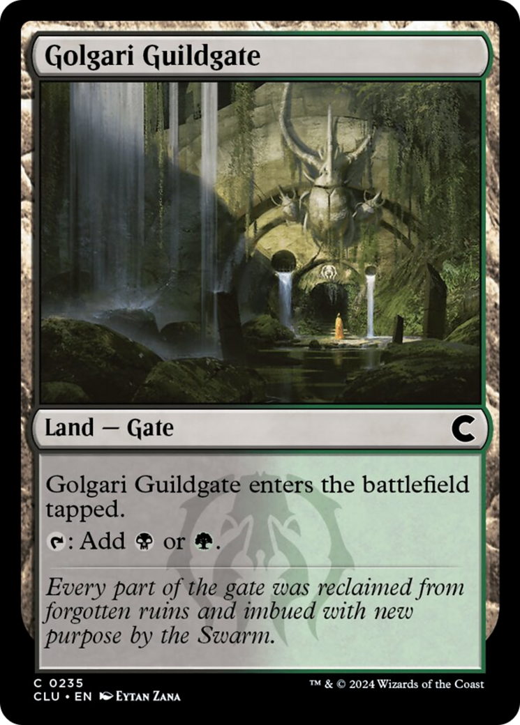 Golgari Guildgate [Ravnica: Clue Edition] | Silver Goblin