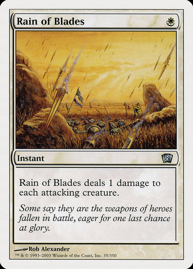 Rain of Blades [Eighth Edition] | Silver Goblin