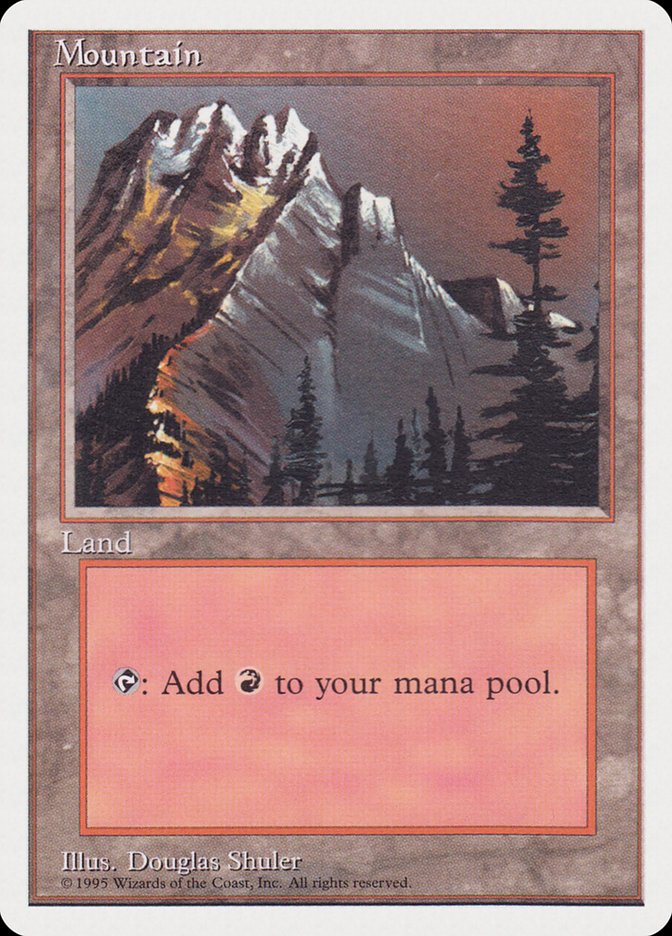 Mountain (Red Sky in the Top Right) [Rivals Quick Start Set] | Silver Goblin