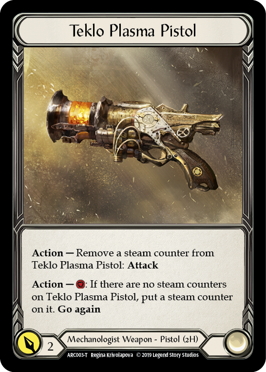 Teklo Plasma Pistol [ARC003-T] (Arcane Rising)  1st Edition Normal | Silver Goblin