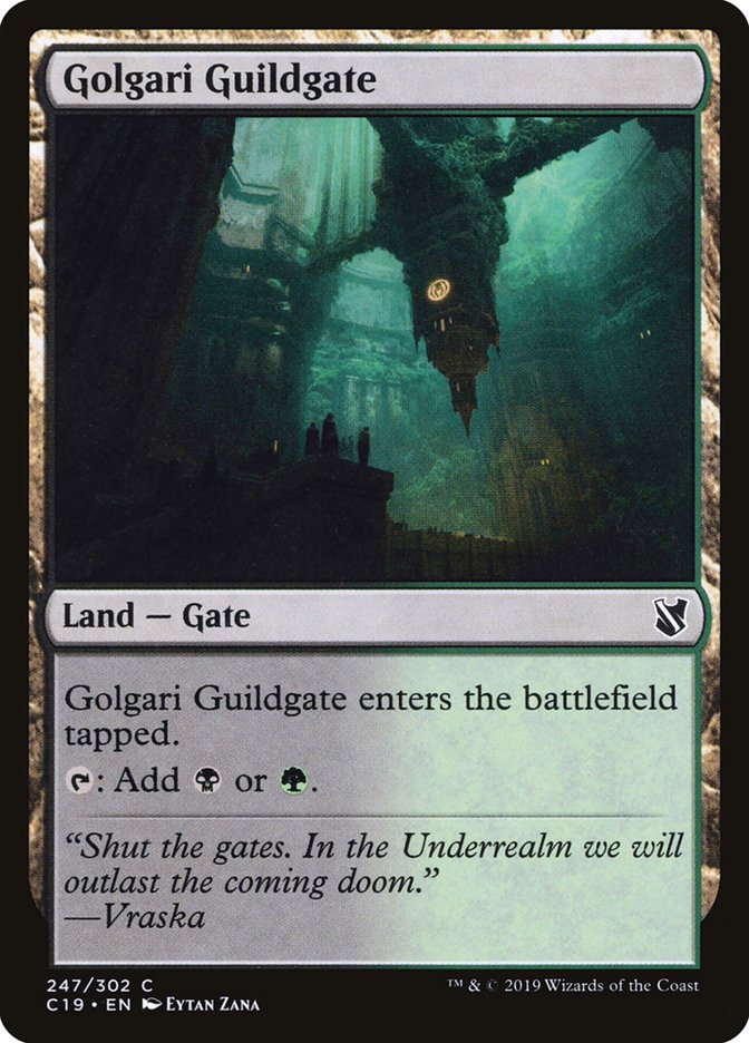 Golgari Guildgate [Commander 2019] | Silver Goblin