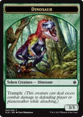 Dinosaur // Treasure (009) Double-Sided Token [Ixalan Tokens] | Silver Goblin