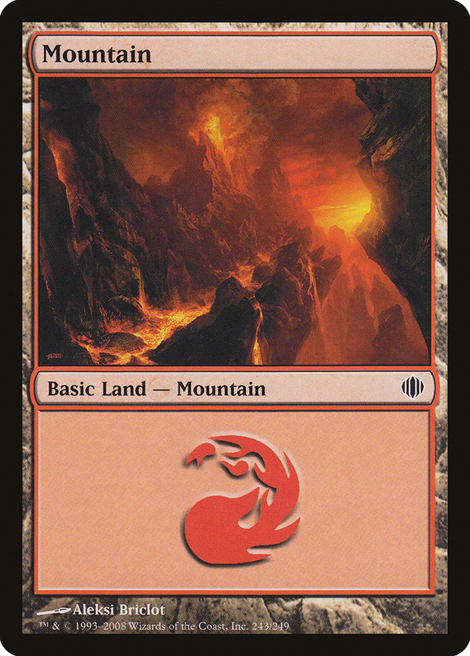 Mountain (243) [Shards of Alara] | Silver Goblin