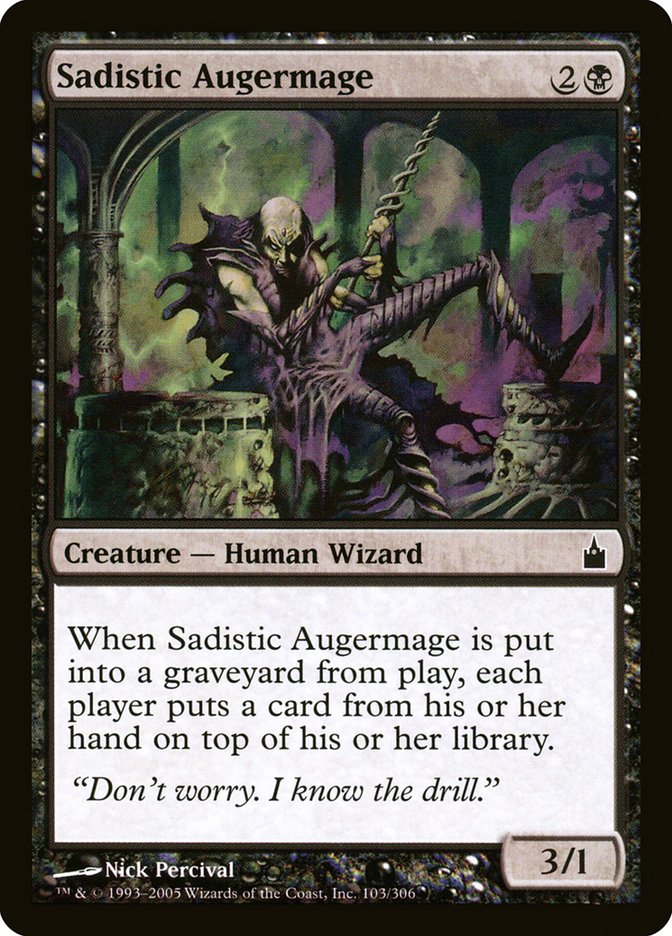 Sadistic Augermage [Ravnica: City of Guilds] | Silver Goblin