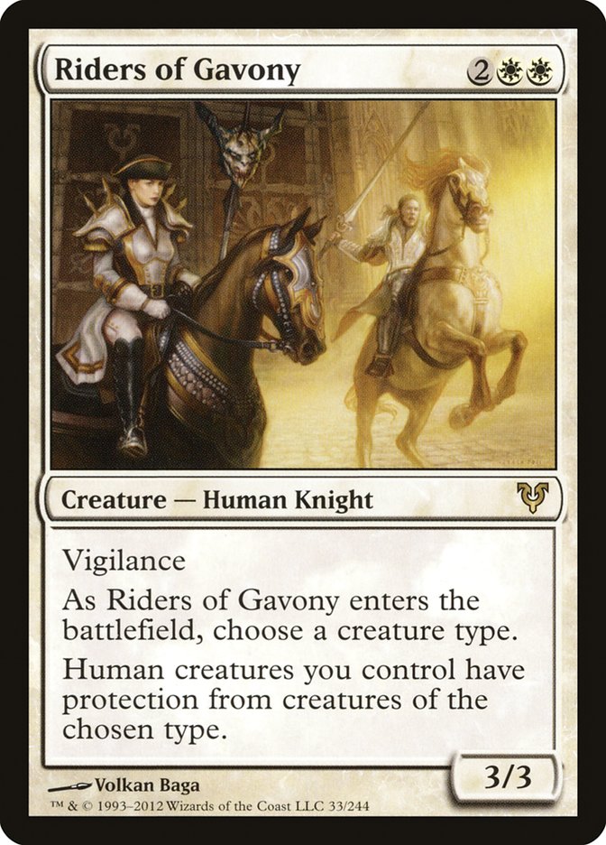 Riders of Gavony [Avacyn Restored] | Silver Goblin
