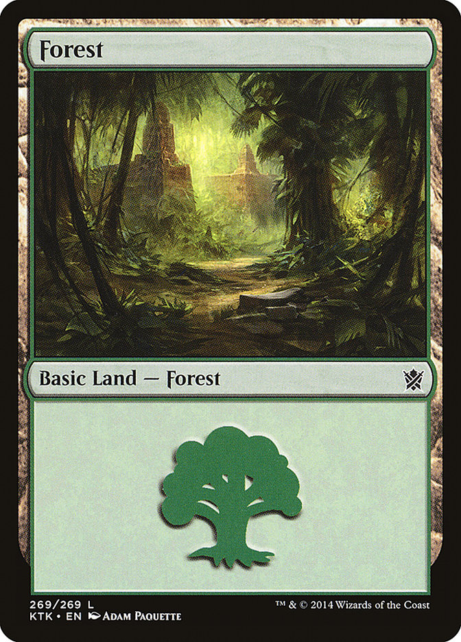 Forest (269) [Khans of Tarkir] | Silver Goblin