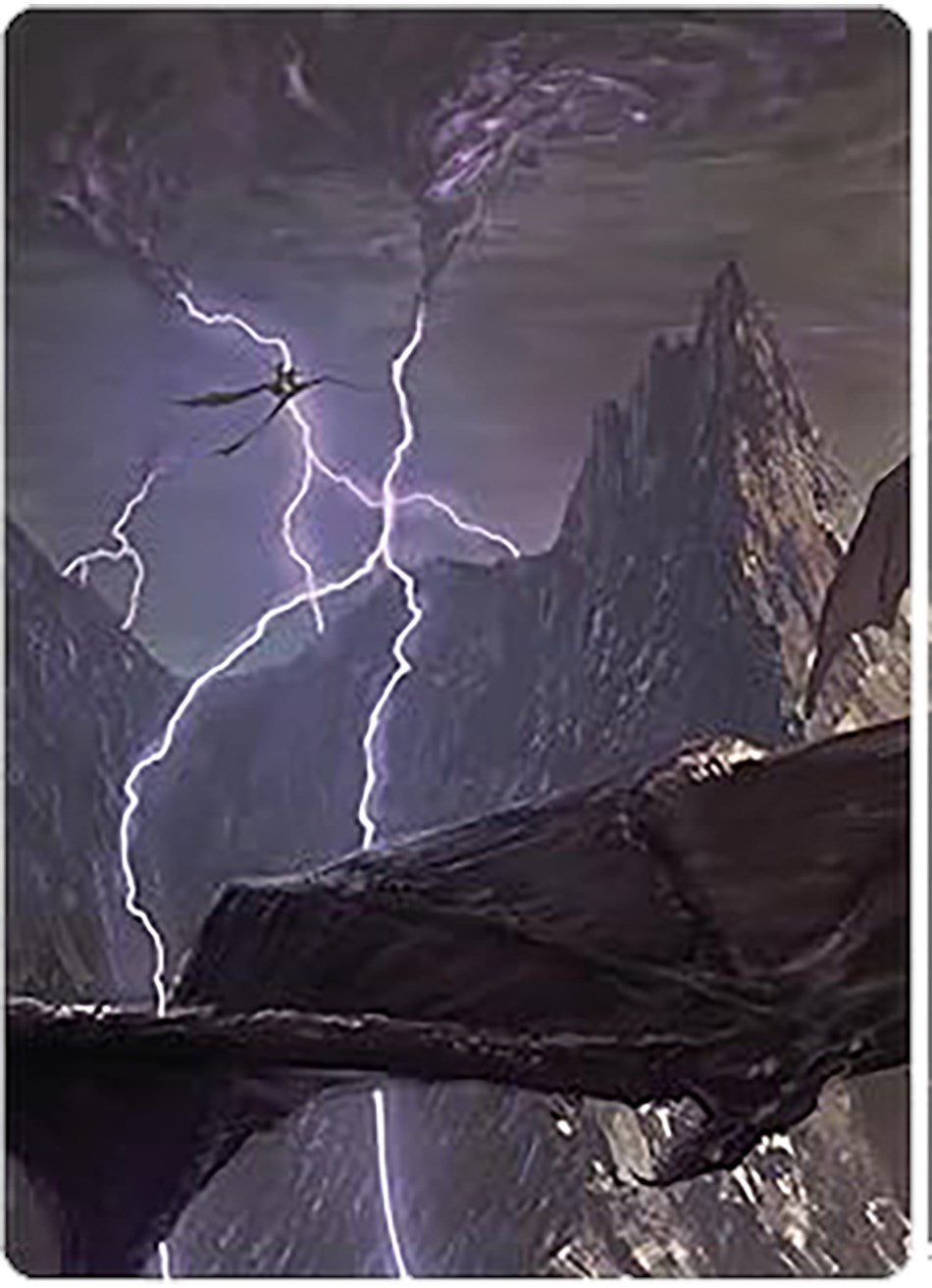 Call Forth the Tempest Art Card [The Lord of the Rings: Tales of Middle-earth Art Series] | Silver Goblin