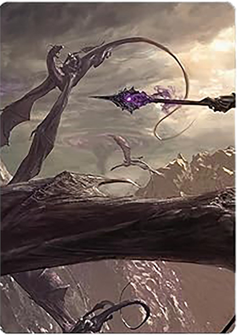 Nazgul Battle-Mace Art Card [The Lord of the Rings: Tales of Middle-earth Art Series] | Silver Goblin