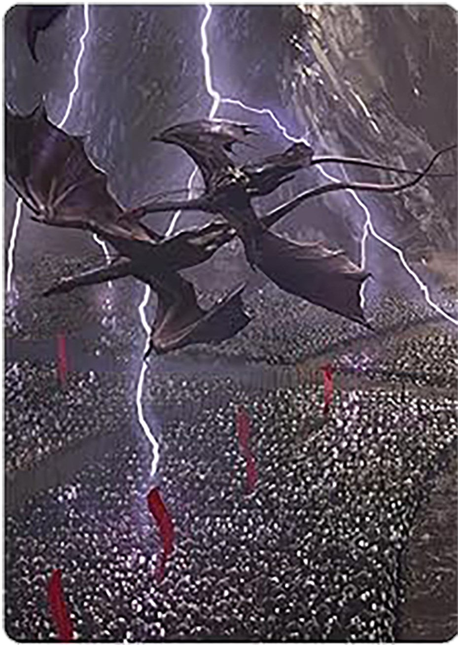 Mordor on the March Art Card [The Lord of the Rings: Tales of Middle-earth Art Series] | Silver Goblin