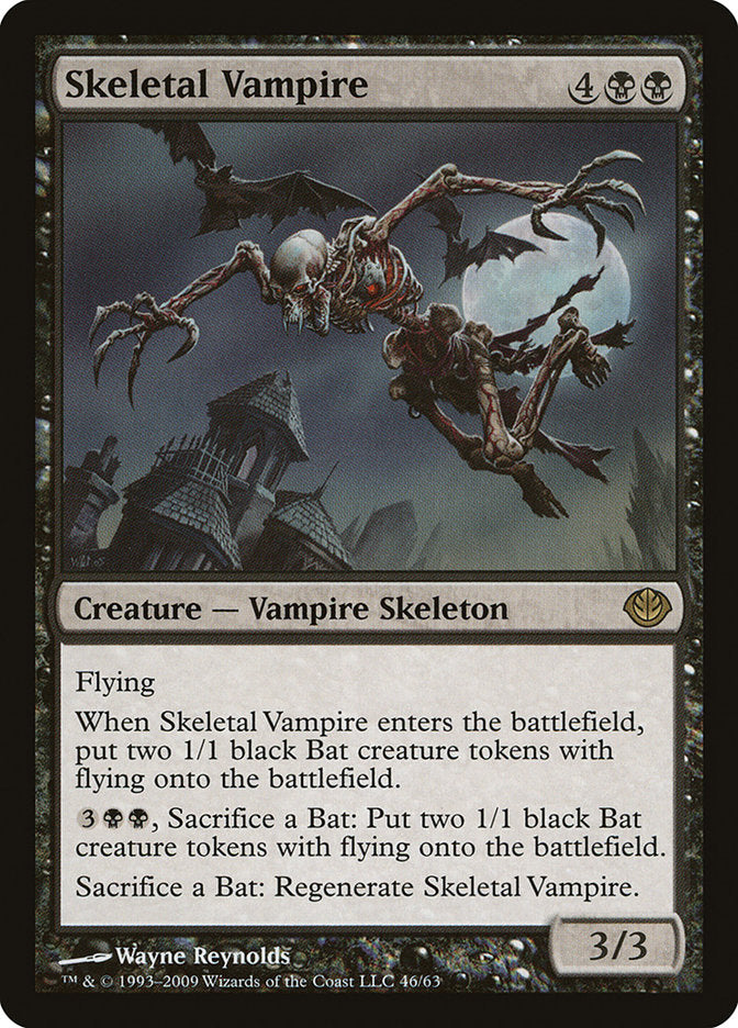Skeletal Vampire [Duel Decks: Garruk vs. Liliana] | Silver Goblin