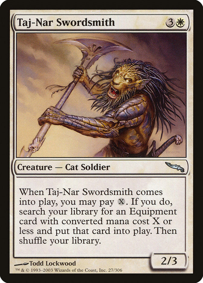 Taj-Nar Swordsmith [Mirrodin] | Silver Goblin